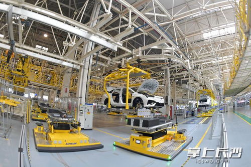 廣汽埃安長沙工廠投產 長沙新能源汽車加速前行